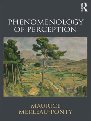 cover image of Phenomenology of Perception